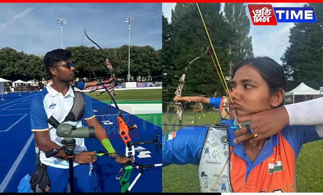 Paris 2024: Dhiraj and Ankita Make History in Mixed Team Recurve Archery
